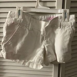 Lily Pulitzer white shorts